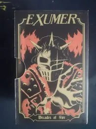 Decades of Fire von Exumer – Album Cover