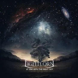 At One With the Night Sky von Lightlorn – Album Cover