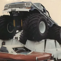 King of the Monster Trucks II von Slit Throats – Album Cover