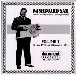 Complete Recorded Works in Chronological Order, Volume 1: 20 June 1935 to 21 December 1936 von Washboard Sam – Cover