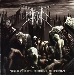Mental Prolapse Induced Necrophilism von Putridity – Album Cover