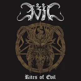 邪悪を讃えよ (Rites of Evil) von Evil – Album Cover