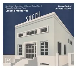 Cinema Memories: Works for Violin and Piano von Мирослав Скорик – Album Cover