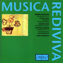 Schulhoff: Symphonie no. 2 / Haas: Studie für Streichorchester / Klein: Partita für Streicher / Ullmann: Symphonie no. 2 von Erwin Schulhoff – Album Cover