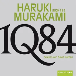 1Q84, Buch 1 & 2 von 村上春樹 – Cover