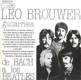 De Bach a los Beatles von Leo Brouwer – Album Cover