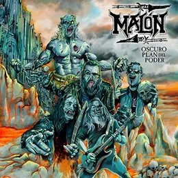 Oscuro plan del poder von Malón – Album Cover