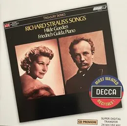 Richard Strauss Songs von Hilde Güden – Album Cover