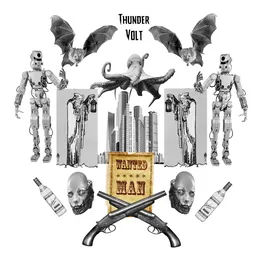 Wanted Man von Thunder Volt – Album Cover