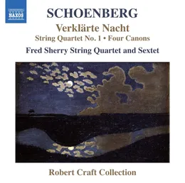 Verklärte Nacht / String Quartet No. 1 / Four Canons von Fred Sherry String Quartet – Album Cover