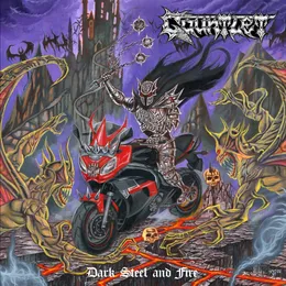 Dark Steel and Fire von The Gauntlet – Album Cover