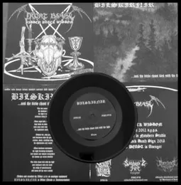 ...and the Birds Chant Died with the Light / Hidden Black Wisdom von Bilskirnir – Album Cover
