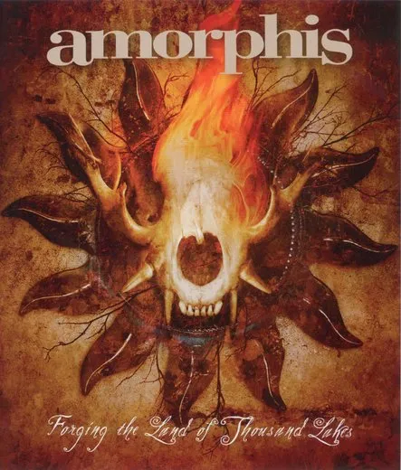 Forging the Land of Thousand Lakes von Amorphis – Album Cover