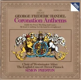 Coronation Anthems von Simon Preston – Album Cover