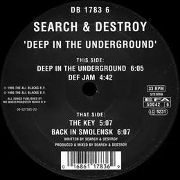 Deep in the Underground von Search & Destroy – Cover