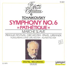 Symphony no. 6 “Pathétique” / Marche slave von Ádám Fischer – Album Cover