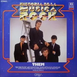 Historia de la música rock, 45 von Them – Cover