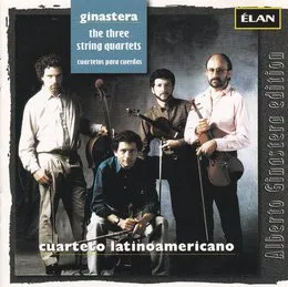 The Three String Quartets von Alberto Ginastera – Album Cover