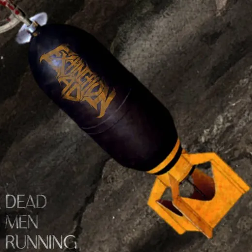 Dead Men Running von Extinction A.D. – Album Cover
