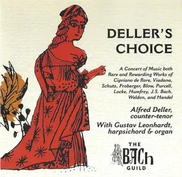 Deller's Choice: A Concert of Music both Rare and Rewarding von John Blow – Album Cover