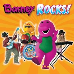 Barney Rocks! von Barney – Album Cover