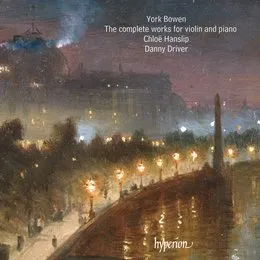 The Complete Works for Violin and Piano von Edwin York Bowen – Album Cover