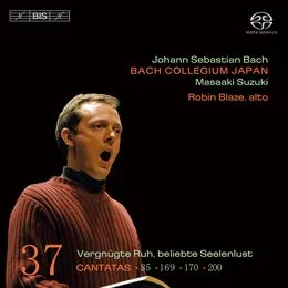 Cantatas, Volume 37 von Robin Blaze – Album Cover