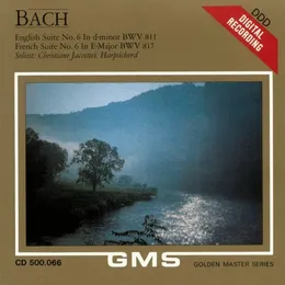 English and French Suite von Christiane Jaccottet – Album Cover