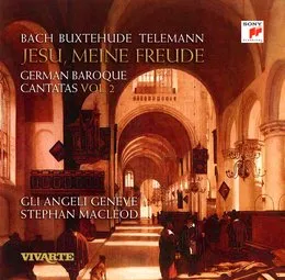German Baroque Cantatas, Vol. 2: Jesu, meine Freude von Stephan MacLeod – Album Cover