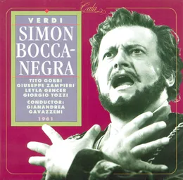 Simon Boccanegra von Leyla Gencer – Cover