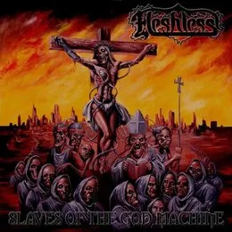 Slaves of the God Machine von Fleshless – Album Cover
