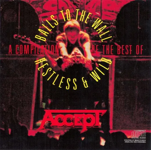 A Compilation of the Best of Balls to the Wall / Restless and Wild von Accept – Album Cover
