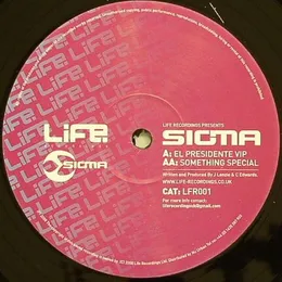 El Presidente (VIP) / Something Special von Sigma – Album Cover