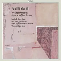 Two Organ Concertos / Concerto for Viola d'amore von Brett Dean – Album Cover