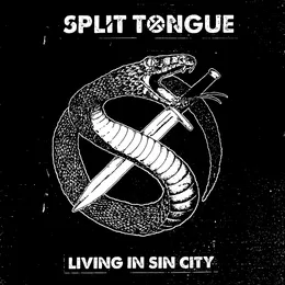 Living in Sin City von Split Tongue – Cover