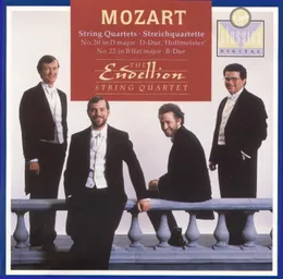 String Quartets no. 20 in D major "Hoffmeister" / No. 22 in B-flat major von Endellion Quartet – Album Cover