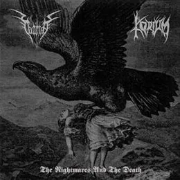 The Nightmares and the Death von Korium – Cover