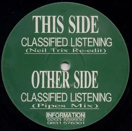 Classified Listening von FBD Project – Cover
