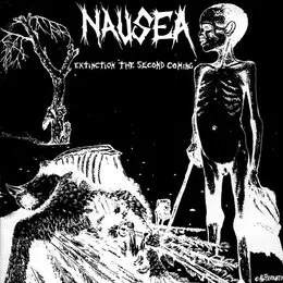 Extinction: The Second Coming von Nausea – Album Cover