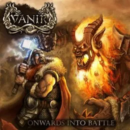 Onwards Into Battle von Vanir – Album Cover