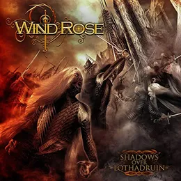 Shadows Over Lothadruin von Wind Rose – Album Cover