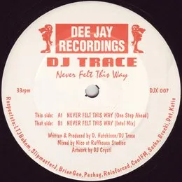 Never Felt This Way von DJ Trace – Cover