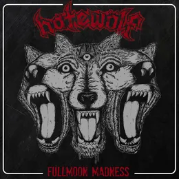 Fullmoon Madness EP von Hatewölf – Cover