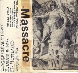 Aggressive Tyrant von Massacre – Album Cover