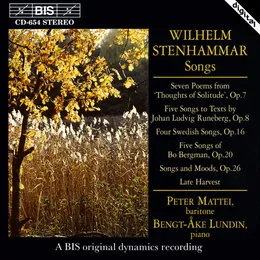 Songs von Wilhelm Stenhammar – Album Cover
