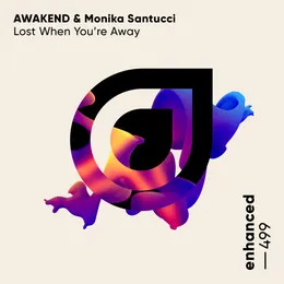 Lost When You're Away von Awakend – Album Cover