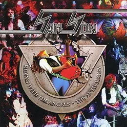 Riding With the Angels: The Anthology von Samson – Album Cover