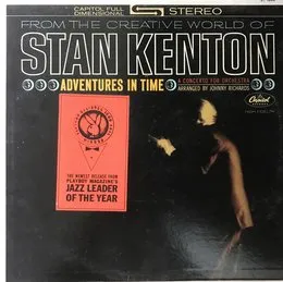 Adventures in Time von Stan Kenton – Album Cover