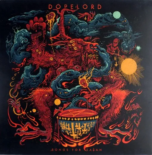Songs for Satan von Dopelord – Album Cover