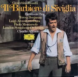 Il barbiere di Siviglia von Hermann Prey – Album Cover